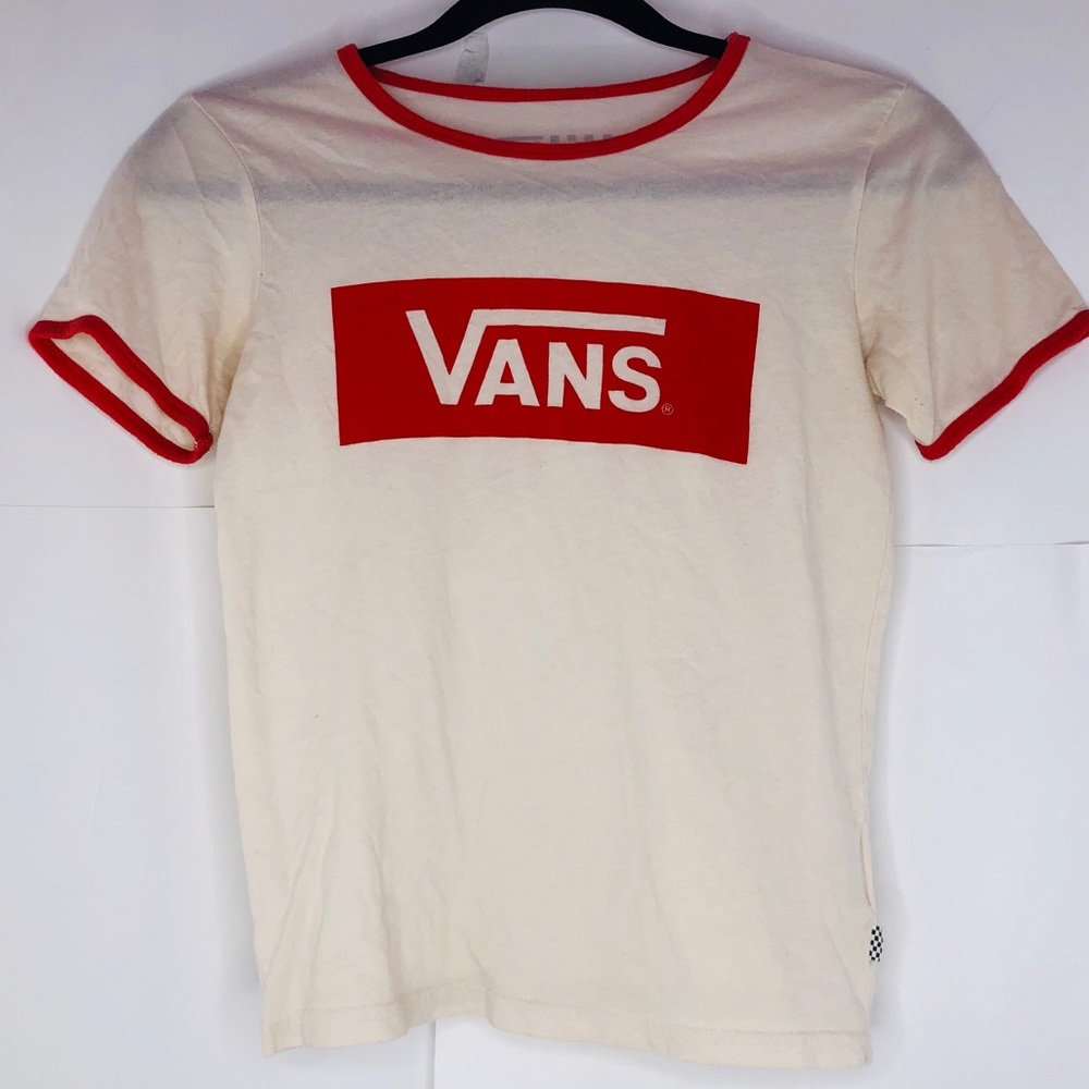 Vans | Red Vans Logo Shirt